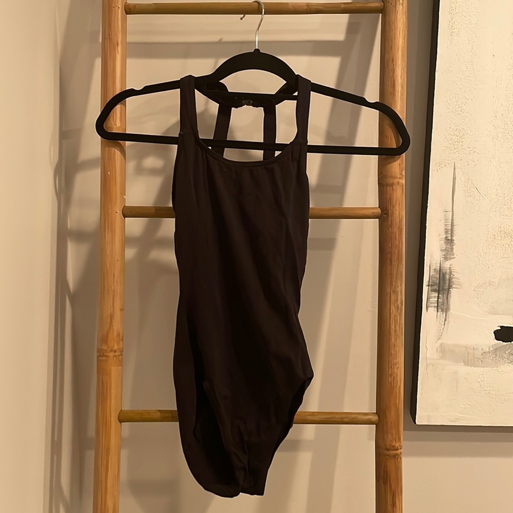 Black leotard great for dance
